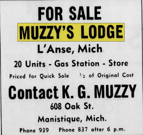 Muzzys Lodge (Muzzys Airport) - Oct 06 1962 Article